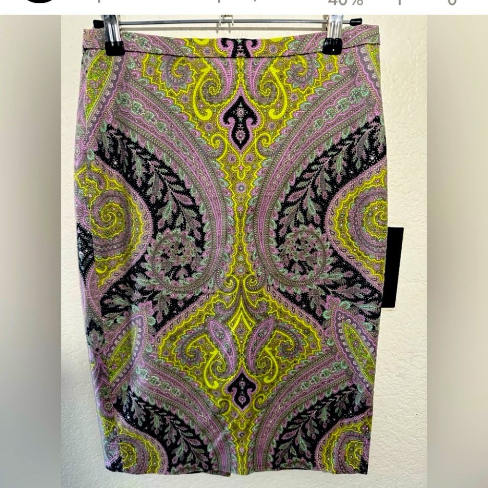 J.Crew Collection No 2 Pencil Sovereign
Paisley Skirt